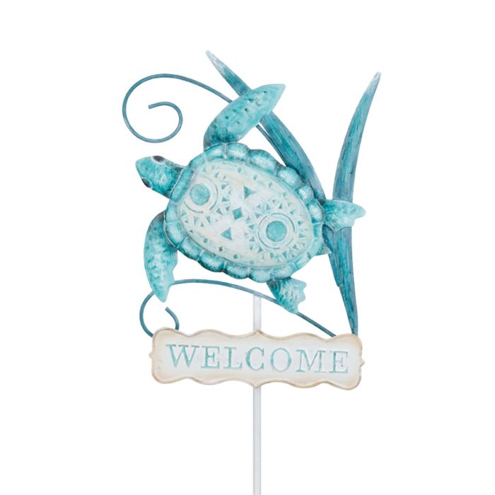 Welcome Stake - Sea Turtle