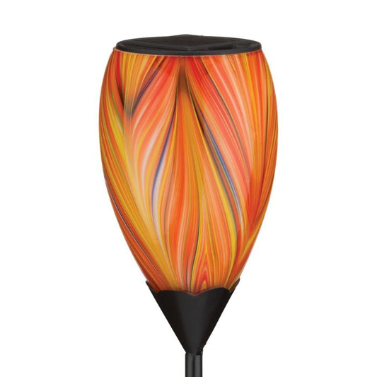 Murano Solar Stake - Orange