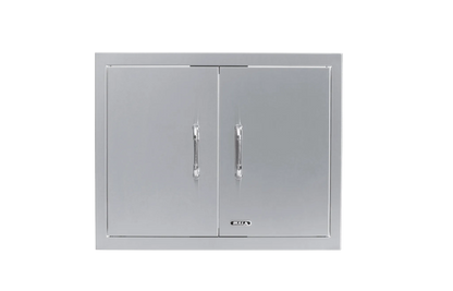 25″ Stainless Steel Double Door with Reveal