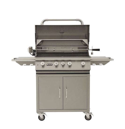 Angus Cart – 4 Burner Stainless Steel Gas Barbecue LP