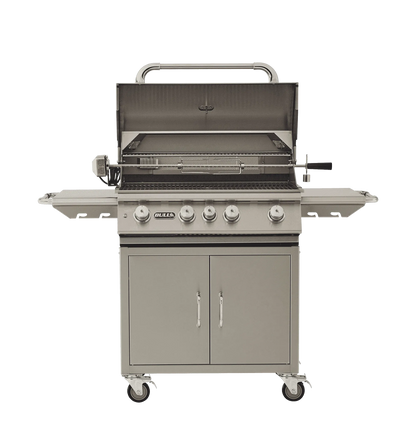 Angus Cart – 4 Burner Stainless Steel Gas Barbecue NG