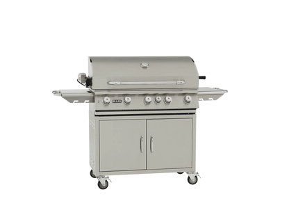 Brahma Cart – 5 Burner Stainless Steel Gas Barbecue NG