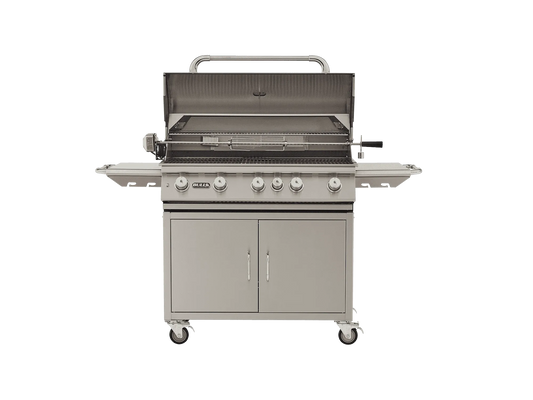 Brahma Cart – 5 Burner Stainless Steel Gas Barbecue LP