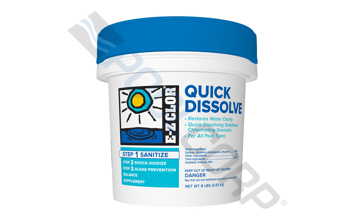 8lb Quick dissolve dichlor