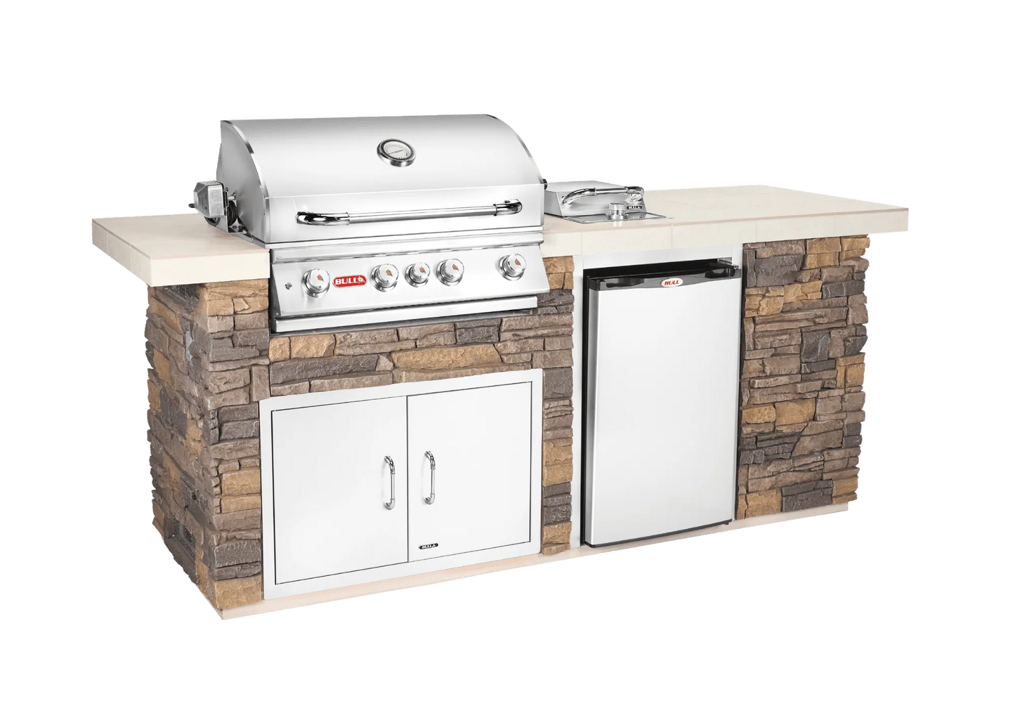 ODK Outdoor Kitchen With Faux Rock