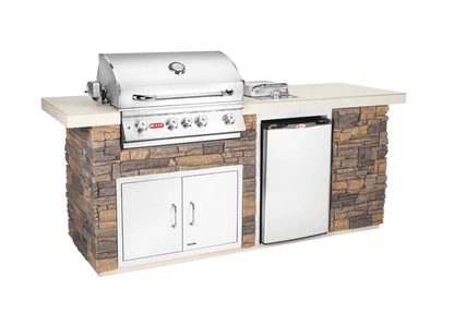 ODK Outdoor Kitchen With Faux Rock