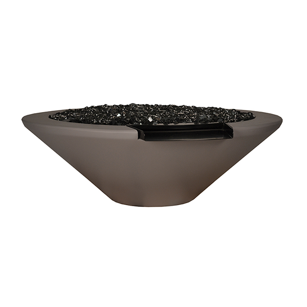 Geo Round Fire Water Bowl