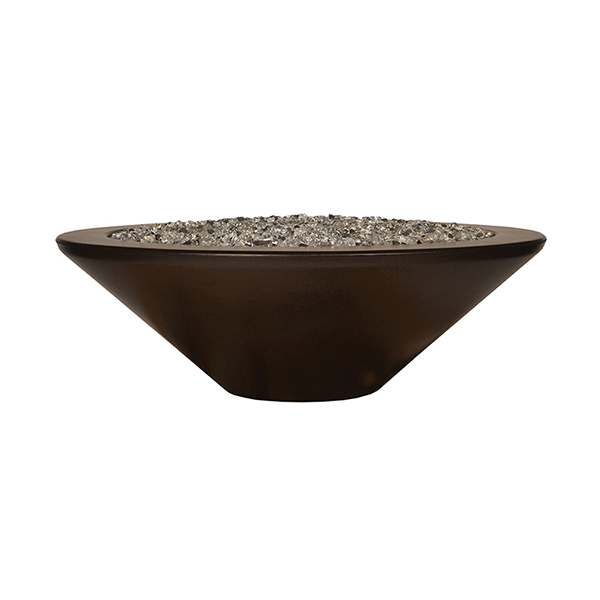 GEO ROUND FIRE BOWL