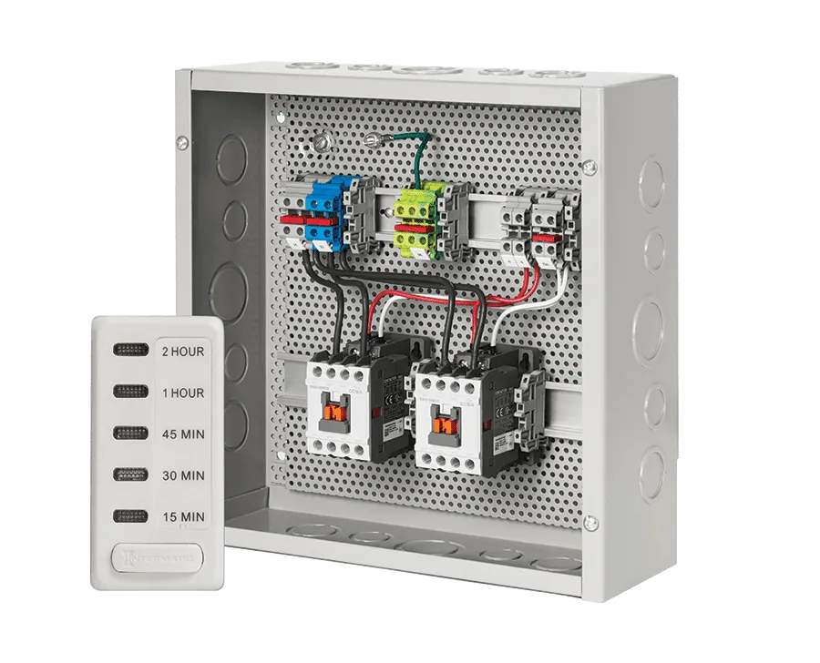 Dual Heater Contactor Panel With Digital Timer For Bull Power Warm Infrared Heater (Coming Soon)