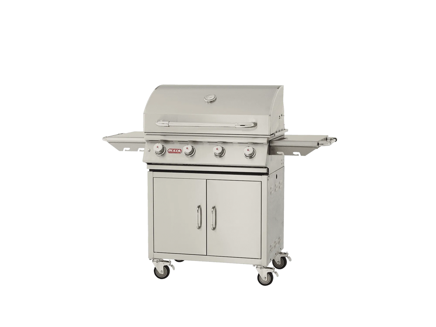 Lonestar Cart – 4 Burner Stainless Steel Gas Barbecue LP