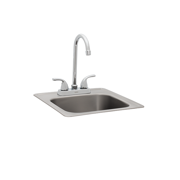 Small Stainless-Steel Sink: