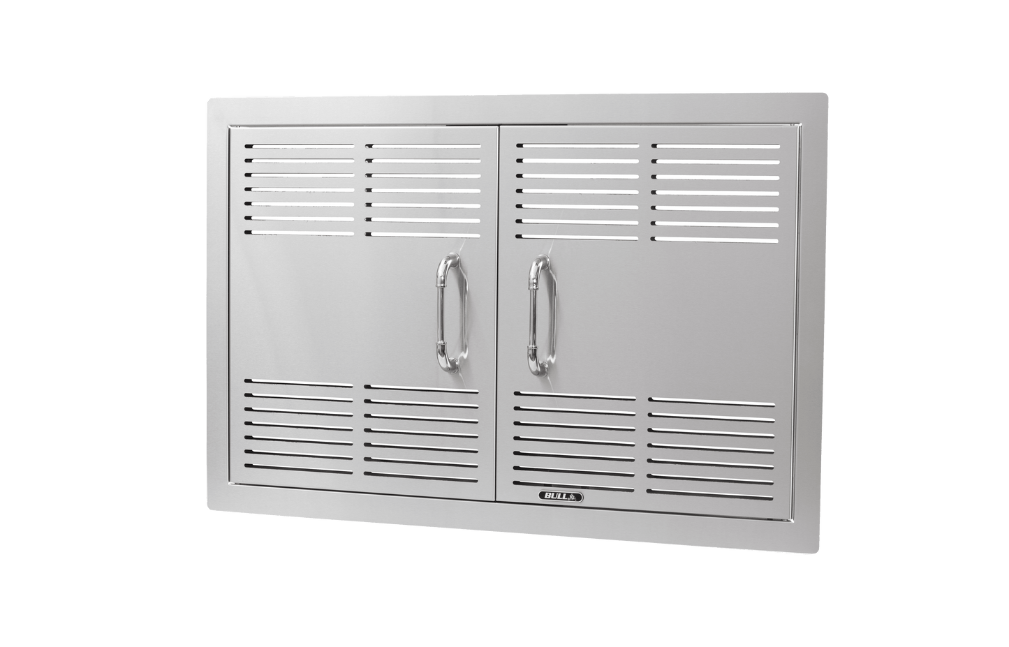 30″ Stainless Steel Vented Double Door with Reveal