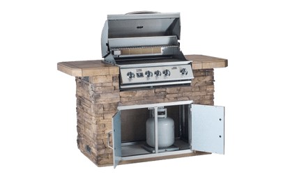 Outdoor Kitchen Liquid Propane Retention System