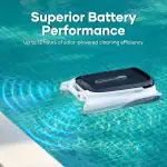 Aiper Surfer M1 cordless water skimmer top view|Aiper Surfer M1 solar panel detail|Aiper Surfer M1 skimming pool surface|Aiper Surfer M1 app control interface|Aiper Surfer M1 debris collection basket|Aiper Surfer M1 paddle wheel mechanism|Aiper Surfer M1 ultrasonic sensors|Aiper Surfer M1 DC charging adapter|Aiper Surfer M1 UV-resistant construction