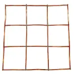 Metal stakes for securing copper bonding grid during installation