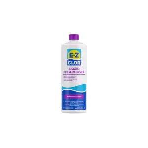 E-Z Clor Liquid Solar Cover 1 quart bottle for pool heat retention