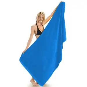 FatTowels king size velour beach towel in aqua blue|FatTowels velour towel in lime green|FatTowels velour towel in white|FatTowels velour towel in black|FatTowels velour towel in navy blue|FatTowels velour towel in royal blue|FatTowels velour towel in yellow|FatTowels velour towel in red|FatTowels velour towel in hot pink|FatTowels velour towel in purple|FatTowels velour towel in orange