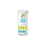 FROG 5-way test strips for pools and hot tubs|FROG test strip bottle back label