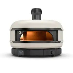 Gozney Dome S1 outdoor pizza oven front view|Gozney Dome S1 pizza oven rear view|Gozney Dome S1 oven angle view|Gozney Dome S1 pizza oven top detail|Gozney Dome S1 oven side profile