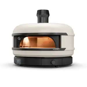 Gozney Dome S1 outdoor pizza oven front view|Gozney Dome S1 pizza oven rear view|Gozney Dome S1 oven angle view|Gozney Dome S1 pizza oven top detail|Gozney Dome S1 oven side profile