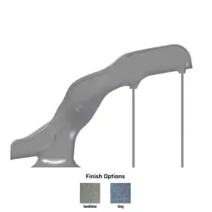 Global Pool Products RT15 landscape pool slide assembly|RT15 pool slide front angle view|RT15 landscape slide rear view|RT15 pool slide installed in landscape setting|RT15 slide LED flume lighting detail|RT15 slide assembly side view|RT15 pool slide top angle|RT15 landscape slide bottom view|RT15 pool slide close-up detail