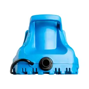 SPG APCP-1700 automatic pool cover pump front view|SPG pool cover pump side detail|SPG cover pump intake screen|SPG cover pump discharge connection|SPG cover pump on pool cover|SPG cover pump handle detail|SPG cover pump garden hose adapter