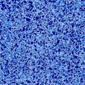 A blue quartz all over pattern, often used for pool supplies in Long Island and Queens, NY.